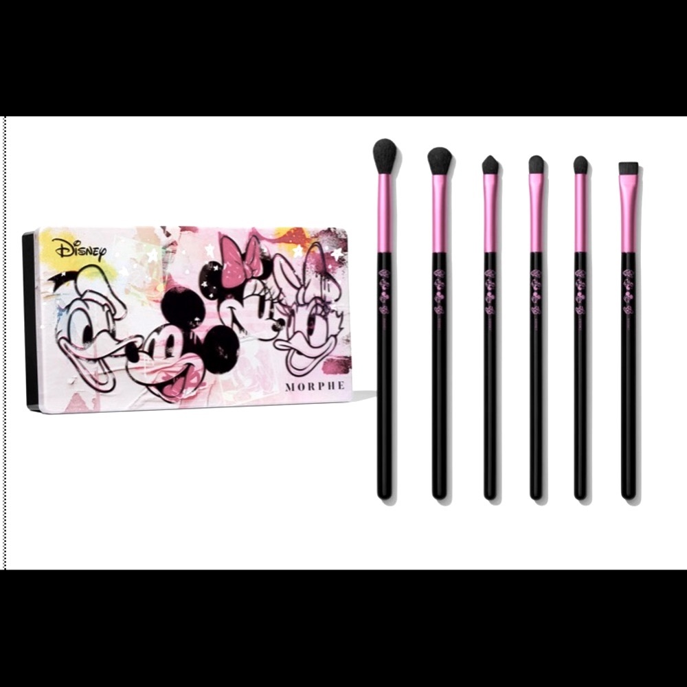 🌸🌸 NWT MORPHE (Disney) Mickey & Friends, TRUTH BE BOLD , Eyeshadow Brushes 🌸